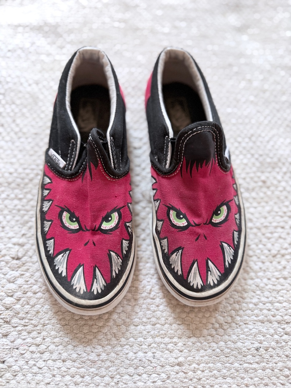 Vans Kids Monster Slip-On Sneakers 👹